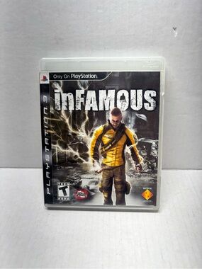 Sony inFAMOUS PlayStation 3 Game - Yellow Jacket Cover